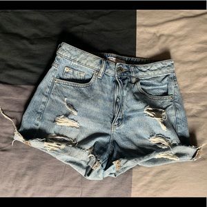 Garage Clothing Denim Mom Shorts